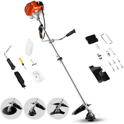 58cc 2 Stroke 4 in 1 Gas Straight Shaft String Grass Trimmer Brush