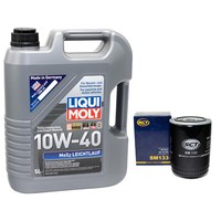 MotoröL Set MOS2 Leichtlauf 10W40 5 Liter ÖLfilter SM133 FüR Ferrari Fiat Toyota
