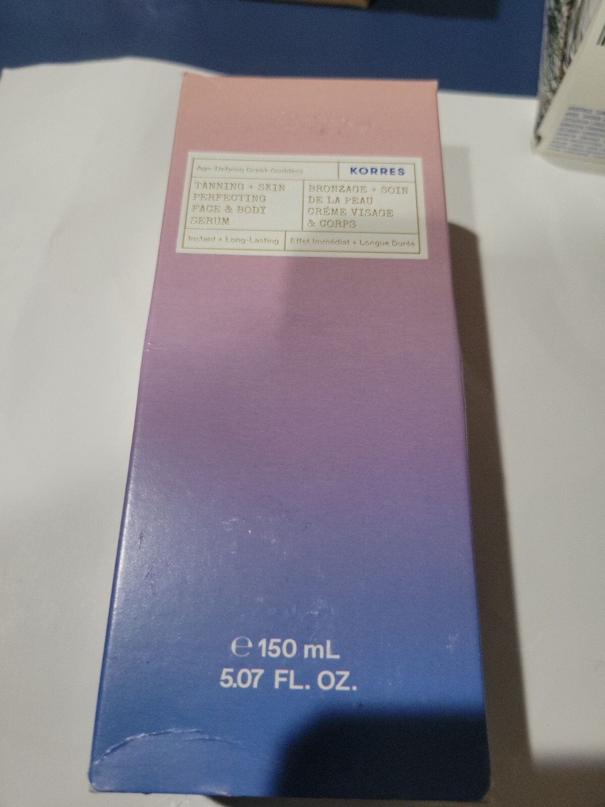 Korres Tanning + Skin Perfecting Face & Body Serum 150ml Sealed NIB eBay