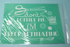 Procraftinating Chalk Couture STencil Retired NIP B191132