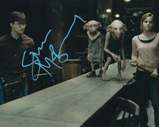SIMON McBURNEY signed autograph 20x25cm HARRY POTTER in person autograph COA