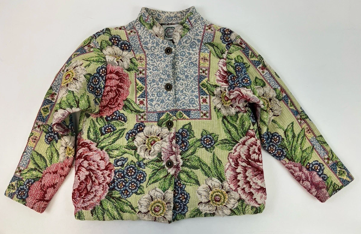 Sugar Street Weavers Floral Coats, Jackets & Vests for Women for