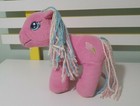 MY LITTLE PONY COTTON CANDY PLUSH TOY PINK SOFTIE HASBRO 2005! 22CM TALL!