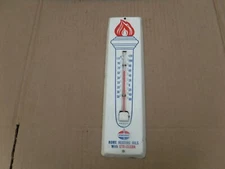 1959 Standard Motor Oil Fuel HEATING Oil Gas Station Advertising Thermometer