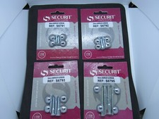 MIRROR SCREWS ( with chrome caps) 1 x card of 4 ( various sizes available)