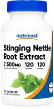 Nutricost Stinging Nettle Root Extract 7500mg, 120 Capsules