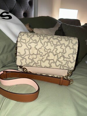 Medium beige Audree Chain Crossbody bag Kaos Icon