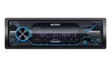 Sony DSX-A416BT Single Din Bluetooth USB AUX Multi-Color Car Stereo Receiver