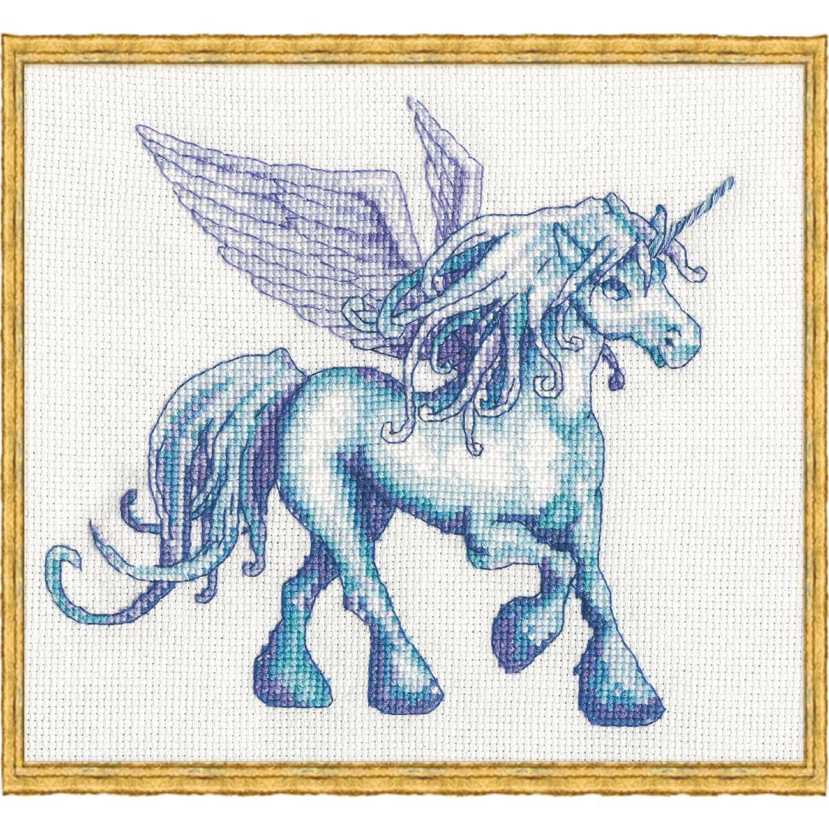Nimue counted cross stitch kit ""Malycorne  "", 47K, 18x16cm, DIY