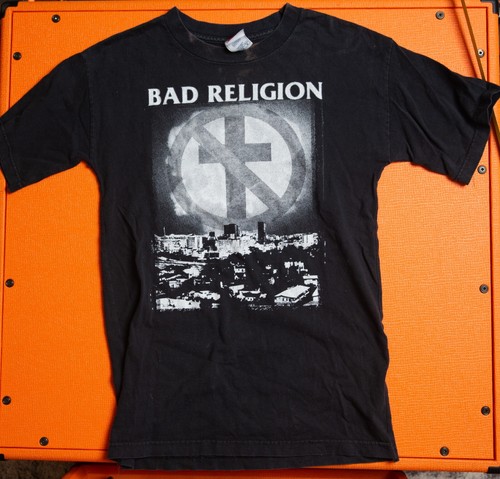 BAD RELIGION ARMEGEDON HELL vintage shirt Epitaph Records Suffer Nofx punk
