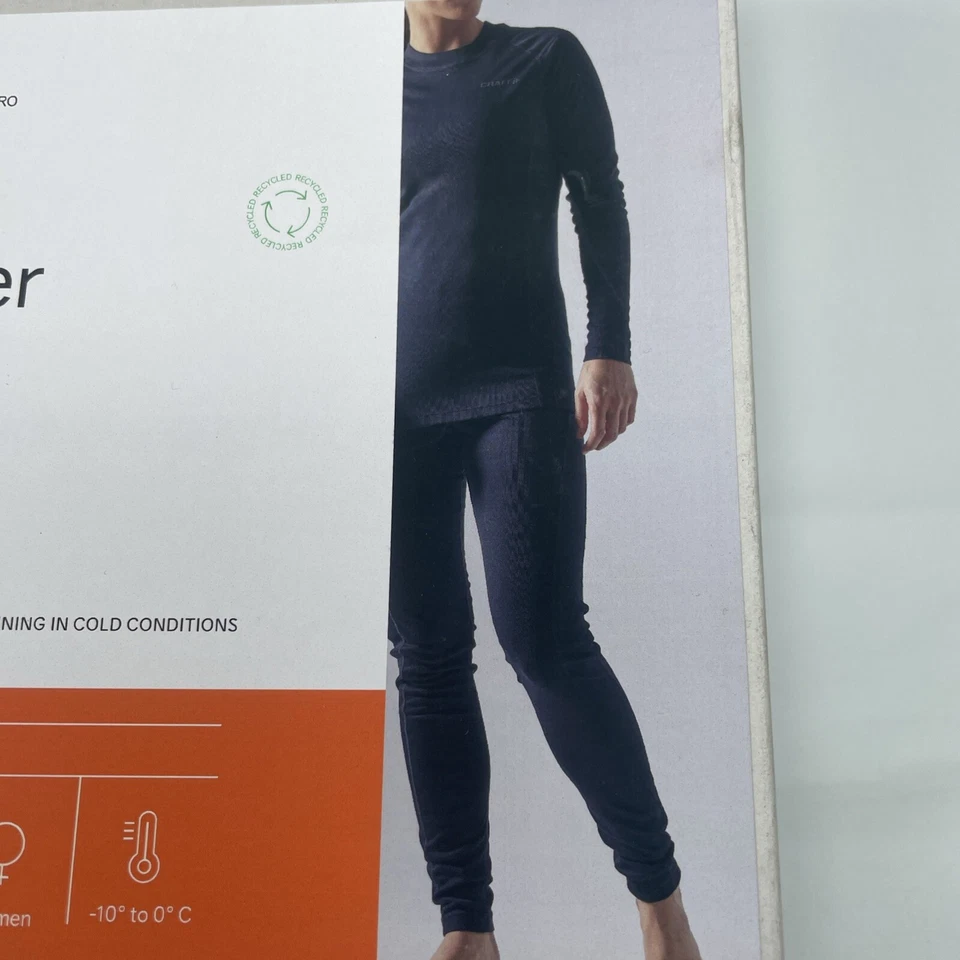 Craft Core Women's Warm Baselayer Set, Size M, Black, RRP £60 - Image 3 of 4