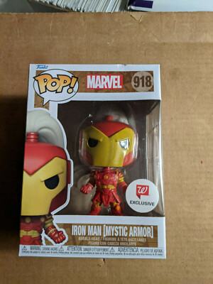 Iron Man Mysitc Armor 918 Funkp Pop Walgreen's Exclusive Unopened Box Shipping 