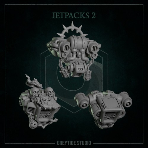 Jet Pack Set x9 Greytide Studio - Picture 2 of 4