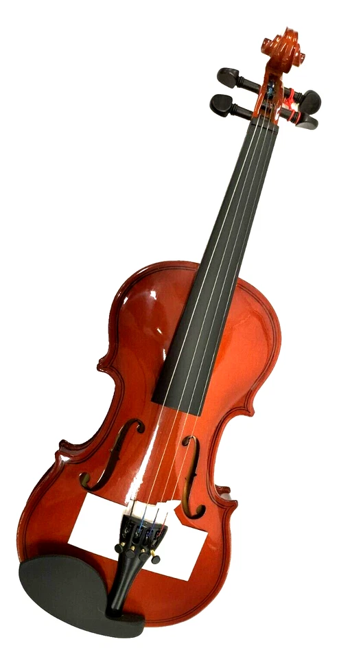 Octon Violino Misura 1/4 Custodia Rigida Archetto Mentoniera e Cordiera Arco - Immagine 3 di 4