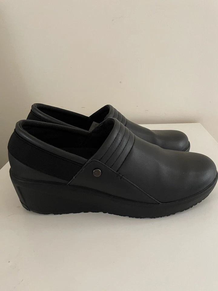Туфли-сабо Infinity от Cherokee униформа рабочая одежда обувь без шнуровки черные размер 9 - Изображение 3 из 4