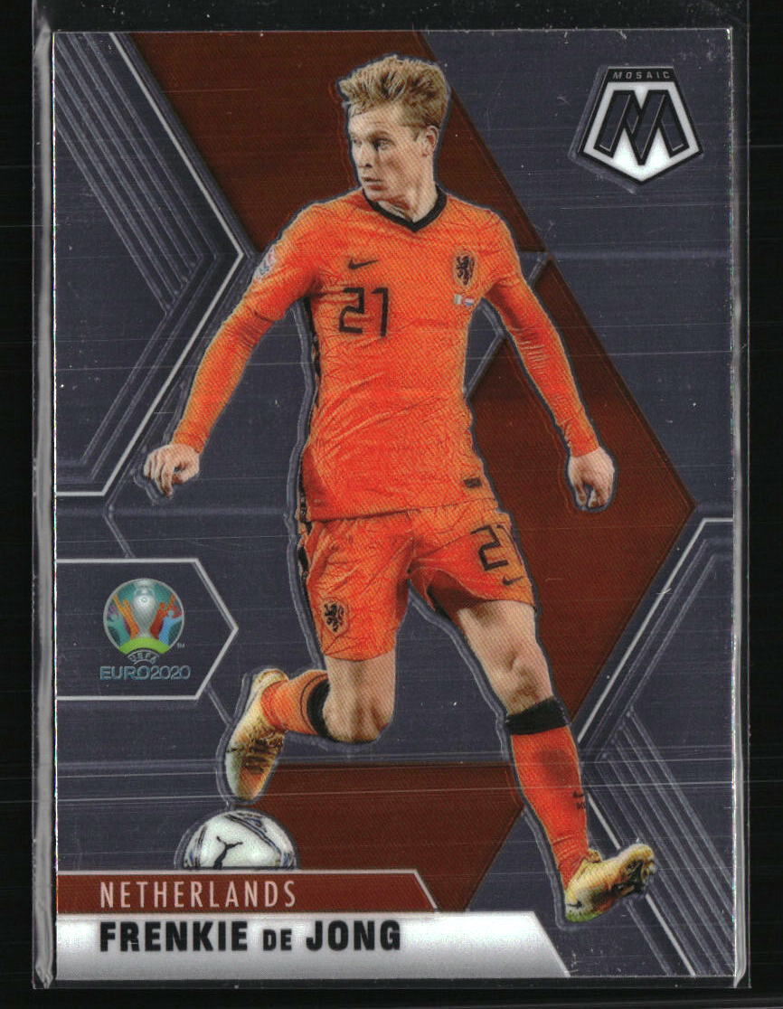 Frenkie De Jong 2021 Panini Mosaic UEFA Euro 2020 Soccer #150 Soccer Card