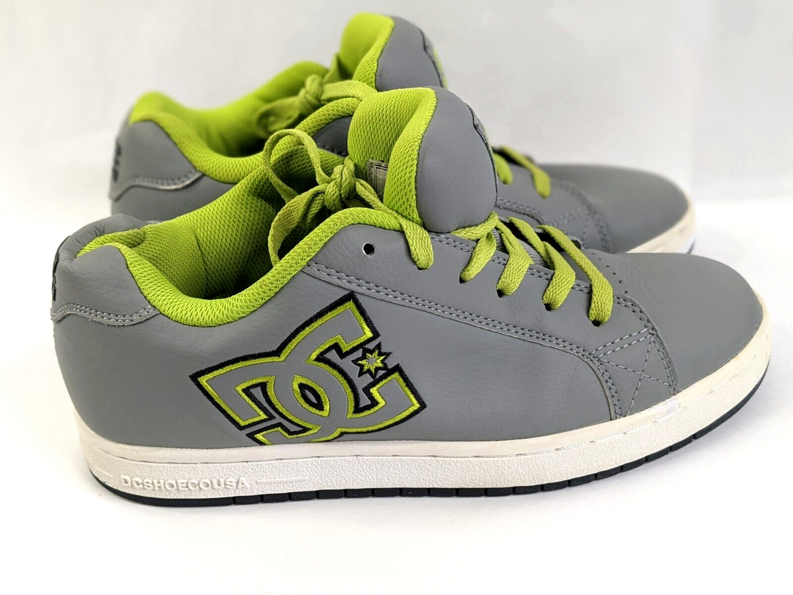 DC Skateboard Mens Court RS Skate Shoes Size 8.5 Gray… Gem