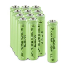 GENYESTAR Rechargeable AAA Batteries 1100mAh Ni-MH 1.2V Triple A Battery High...