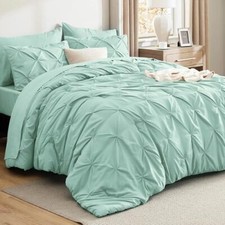 Mint Green Size Comforter Set - Bedding Sets 7 Pieces, King 23 - Mint Green