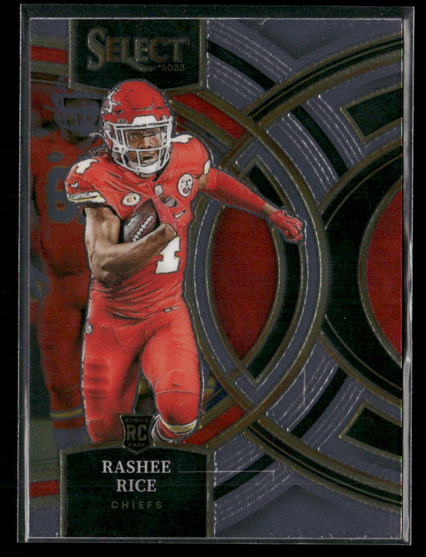 2023 Panini Select #132 Rashee Rice RC Kansas City Chiefs