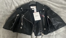 Alexander Mcqueen Leather Biker Jacket It40