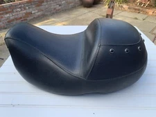 Genuine Harley Davidson Milsco Leather With Studs Solo Seat Studded OEM