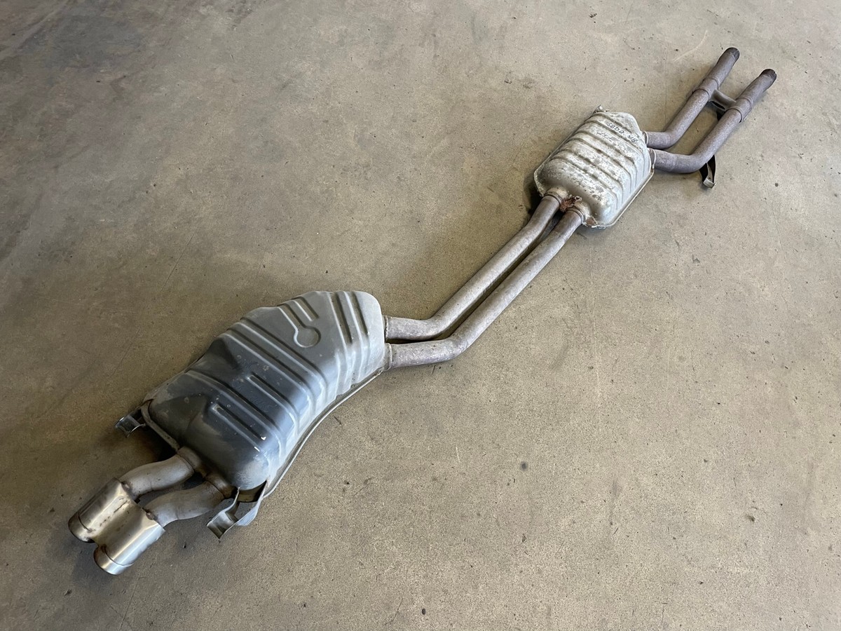 Abgasanlage Audi S8 D2 4.2 V8 Auspuff 4D0253411A 4D0253611E  