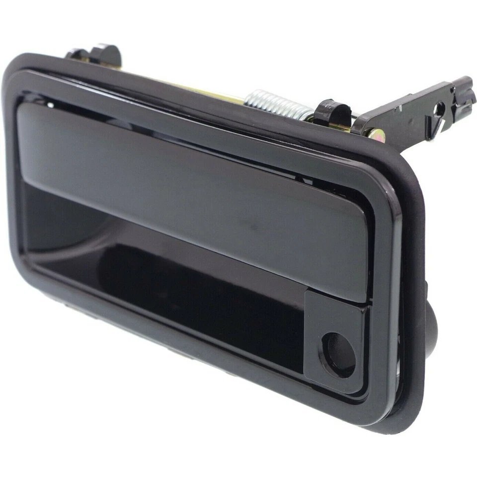 Новая передняя левая наружная дверная ручка гладкая черная подходит для 1992-2000 Gmc Yukon - Изображение 3 из 4