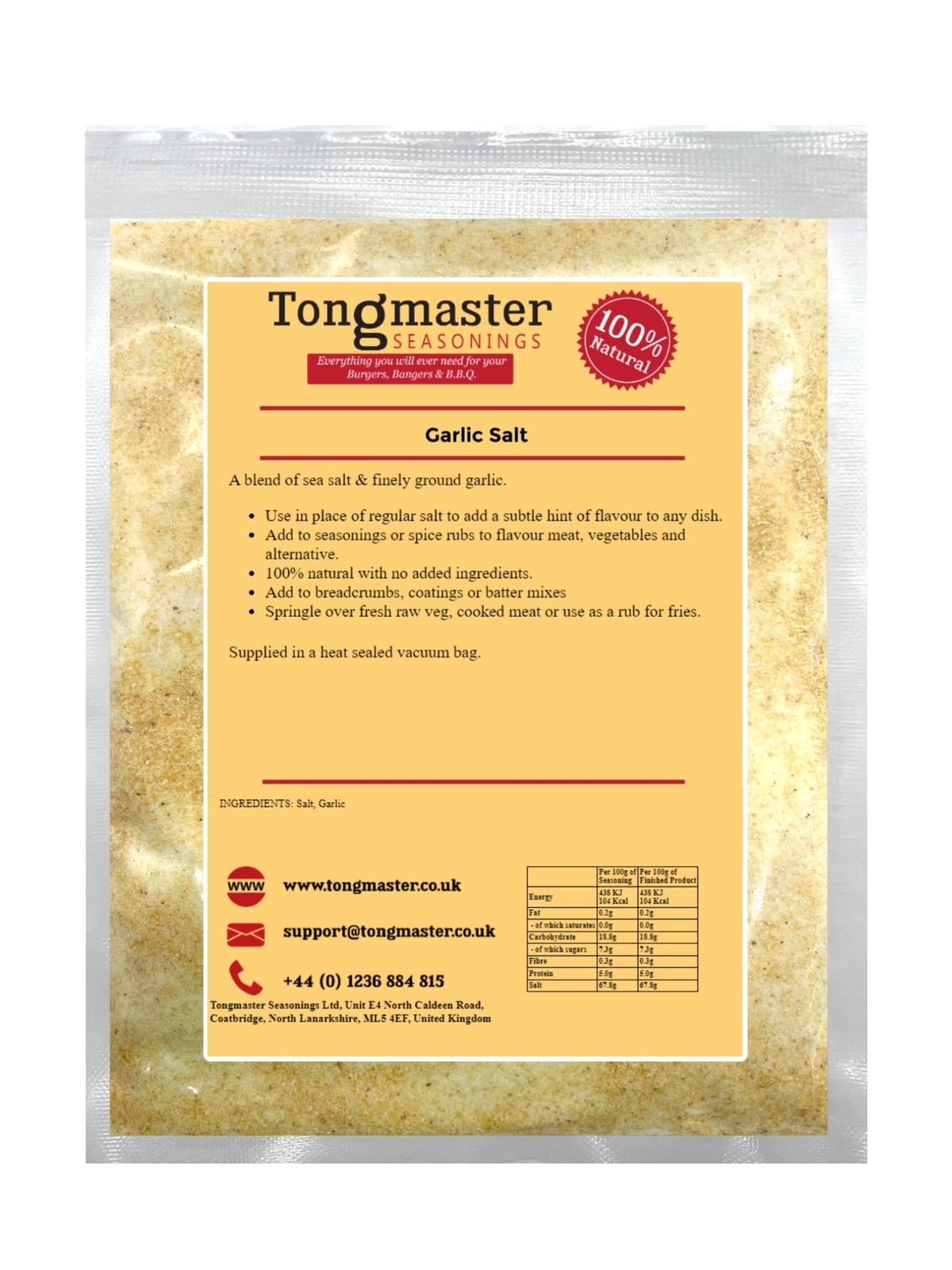 Garlic Salt - 100g