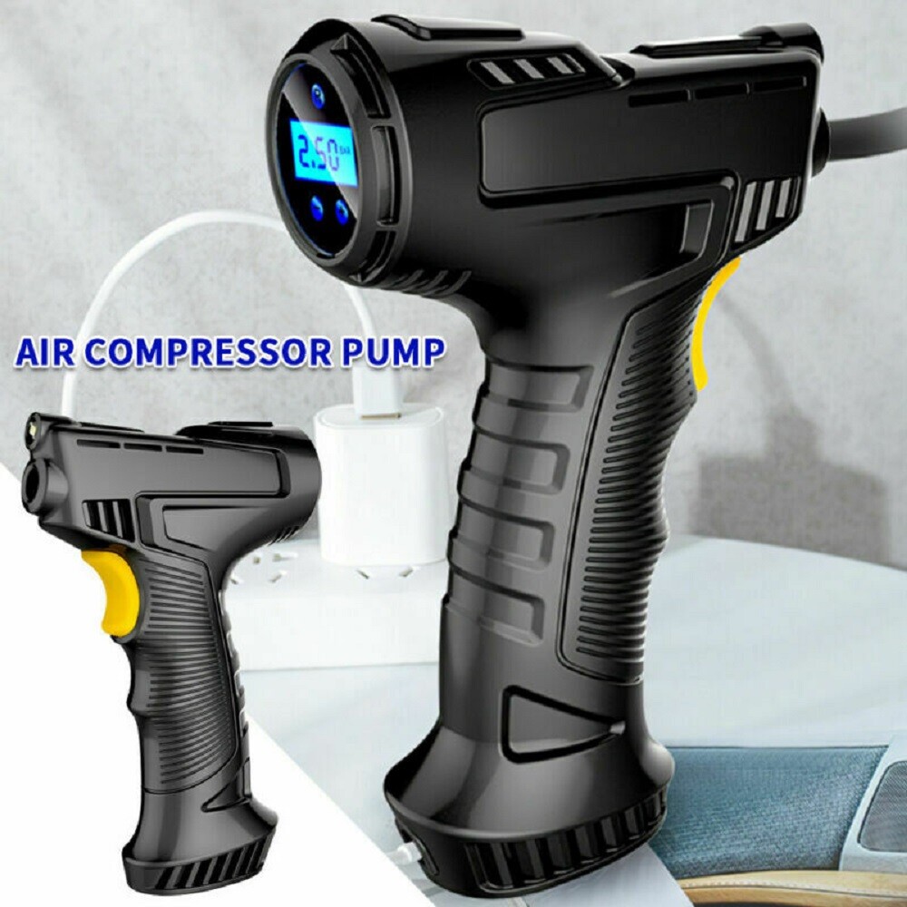 Cordless 12V Electric Car Tyre Inflator Pump Portable Tire Air