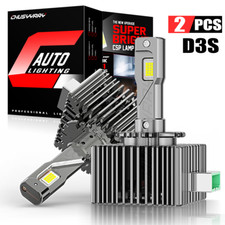 For Chevy Traverse 2019 2020 2021 D3S LED Headlight Bulb Kit High  Low Beam