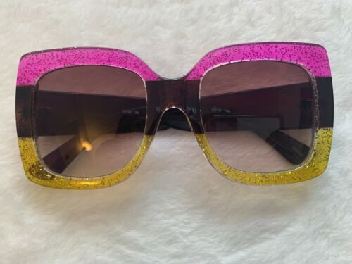 ETRO ET114SC Womens Metal Sunglass 704 Gold 52-25 Pink Grad to