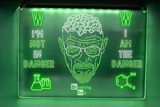 BREAKING BAD LED NEON LIGHT SIGN 8x12 WALTER WHITE HEISNBERG