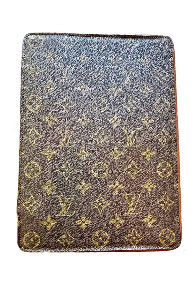 LOUIS VUITTON Monogram Voyage Zipper Agenda Planner | eBay