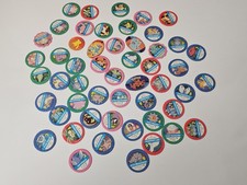 Gros lot de pogs Pokémon originaux, jetons à jouer, pièces à collectionner