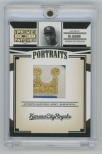 2005 Donruss Prime Patches Portraits #P-55 Bo Jackson 4/9 VERY RARE SLEEVE PATCH