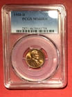 1958D GEM Uncirculated US Lincoln Cent! PCGS Certified MS 66 RED! GEM Beauty!