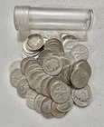 50 Pre-1965 Roosevelt Dimes, 90% Silver Mixed dates and condition