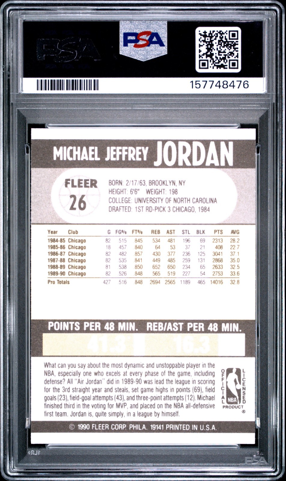 Lot of (10) Michael Jordan PSA 9 Graded Cards All Different 1990-1997 Mint #1 view 4