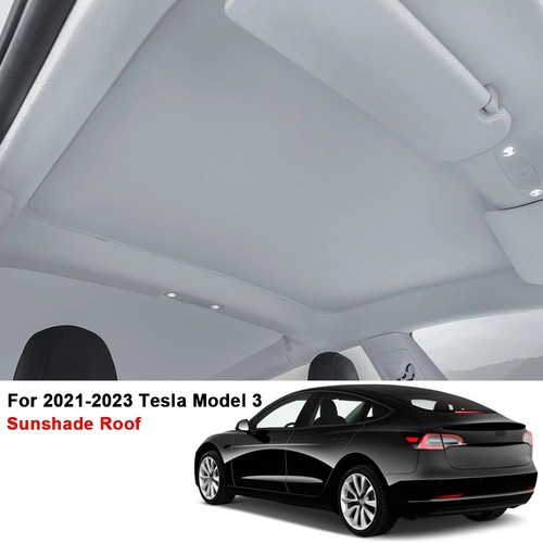 Glass Roof Sunshade Windows Covers For Tesla Model 3 2021-2023 | eBay
