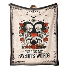 Anniversary Blanket Gift Husband Wife Boyfriend Girlfriend Couples 60x50 In