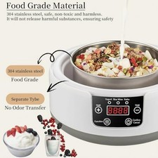 yogurt maker f??r home use with temperature timer control and f??nf G
