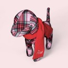 Vintage Pink Victoria's Secret plaid dog plush toy — photo 2
