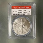 2013-S American Silver Eagle PCGS MS70 - San Francisco Mint Label