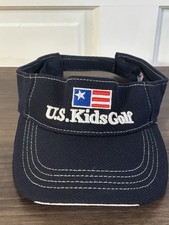 U.S. Kids Golf Visor Navy Blue Adult 58cm