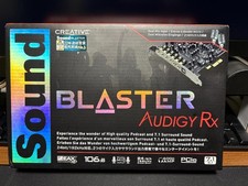 Creative Sound Blaster Audigy Rx 7.1 PCIe Sound Card 24-bit 192kHz Tested