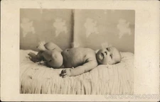 Babies Master Dwight Original Vintage Real Photo Postcard RPPC