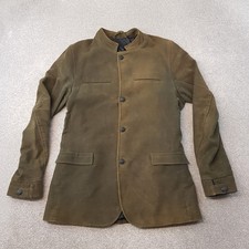 Pretty Green Jacket Small Green Moleskin Lennon Military Mod Liam Gallagher Fade