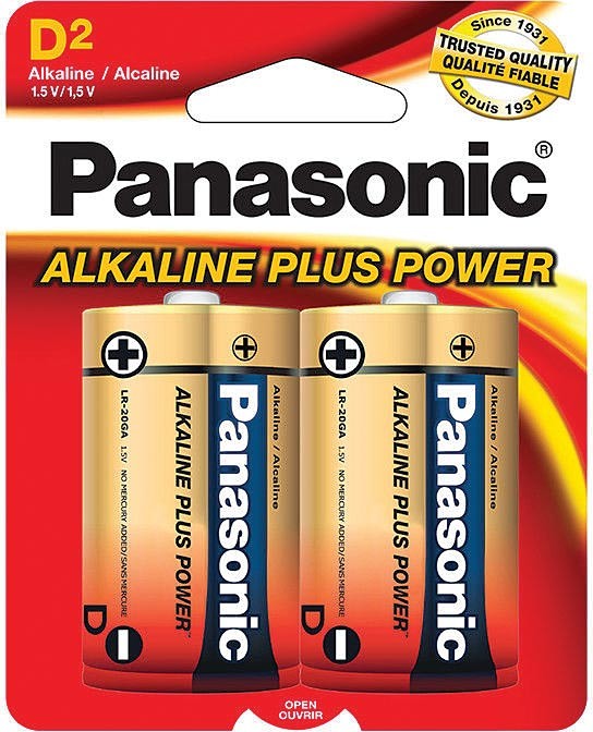 Батарейки Panasonic Alkaline Plus Power AA AAA в 2-х упаковках - Долговечные 2790₽
