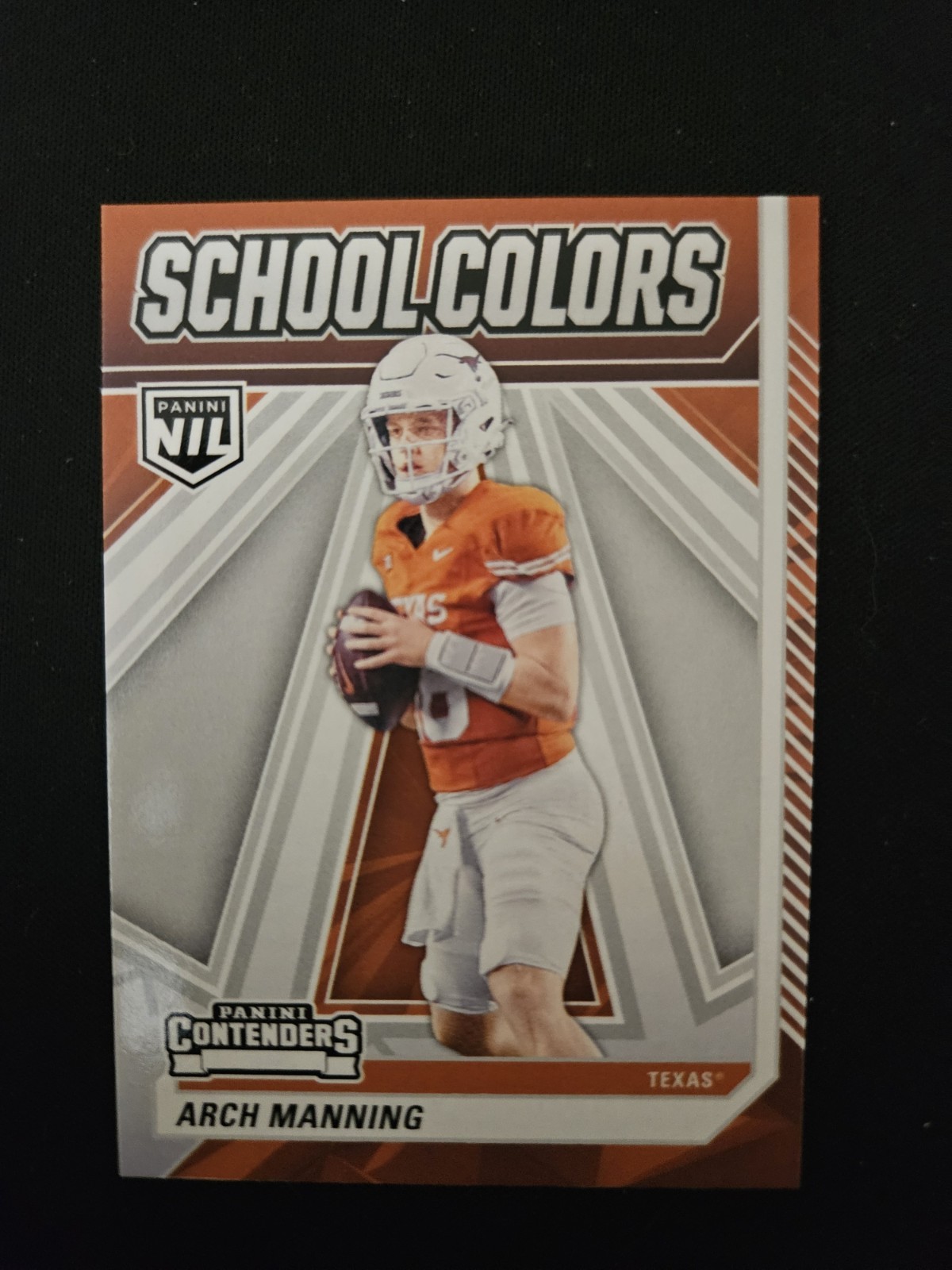 2025 Panini Nil University of Texas - School Colors Arch Manning #5 (RC)
